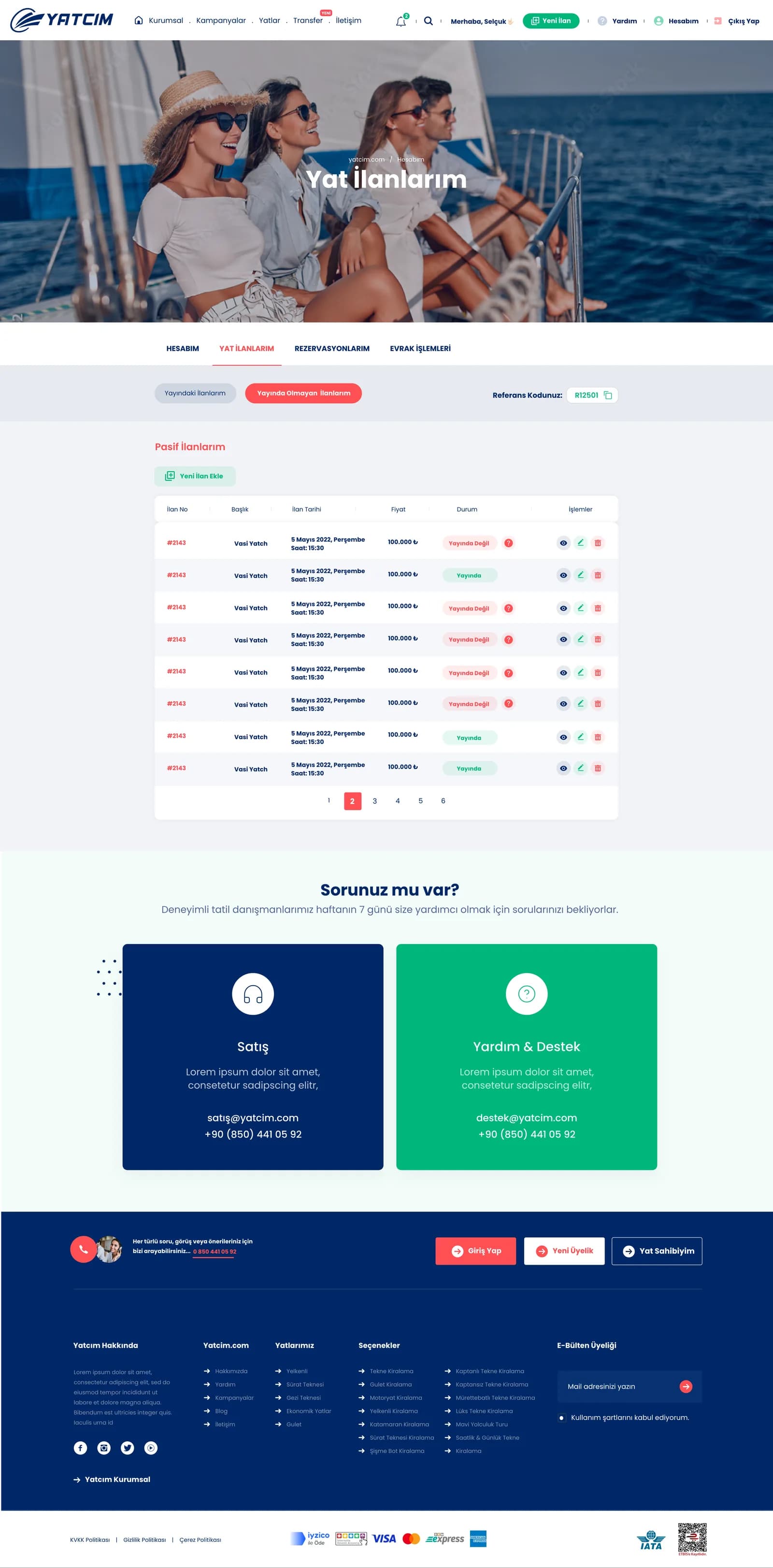 Yatcim — E-Ticaret
