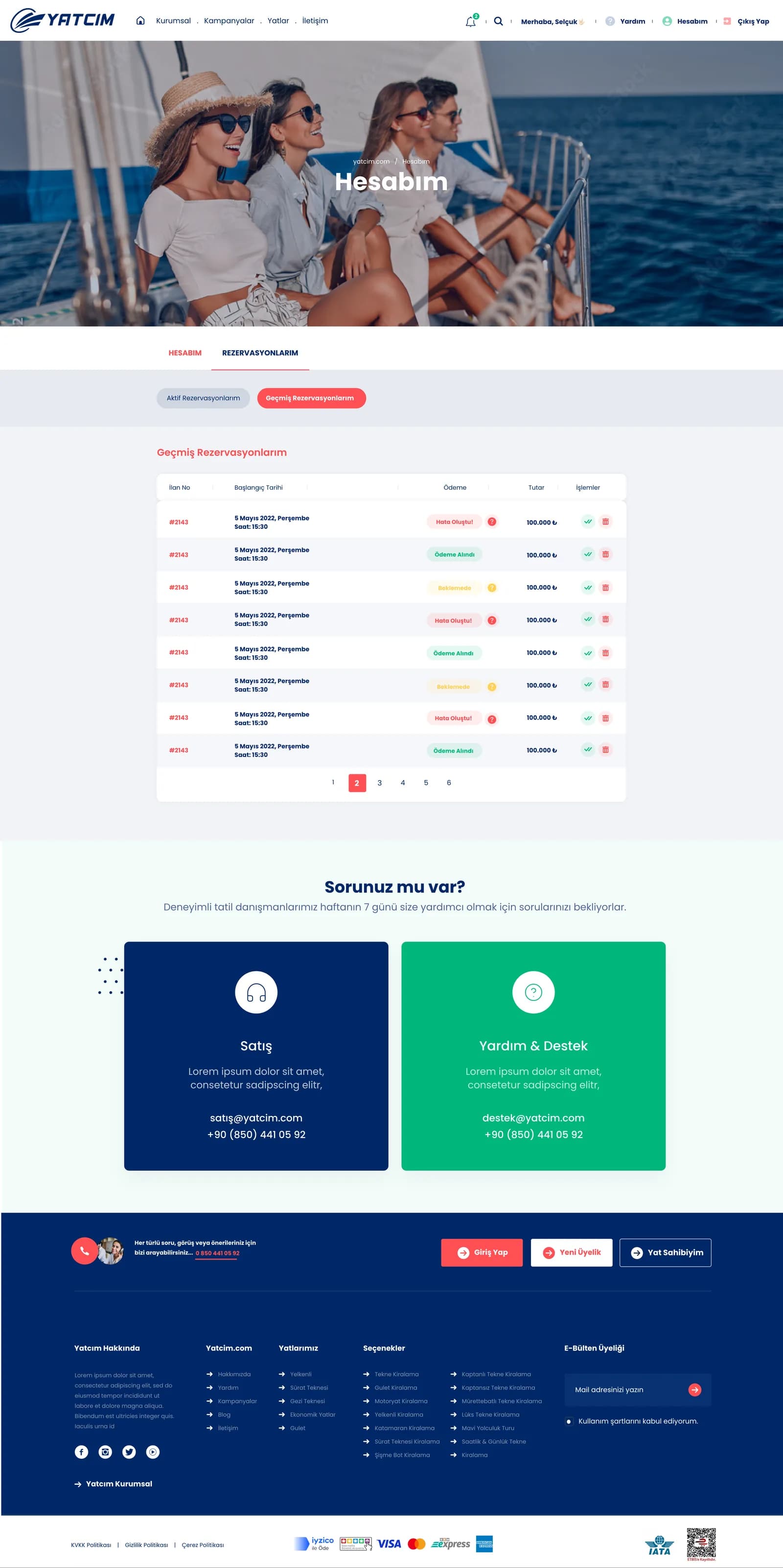 Yatcim — E-Ticaret