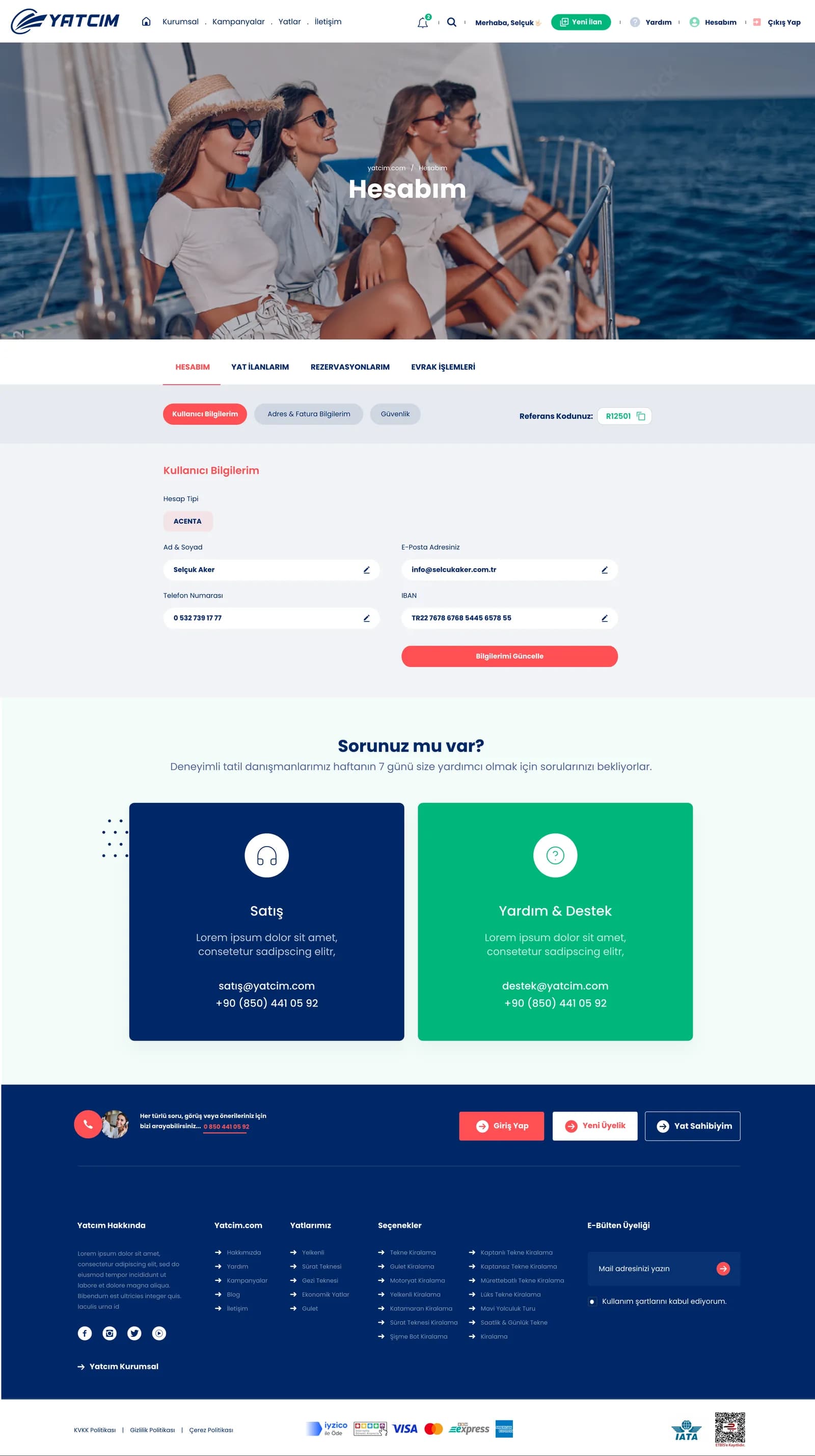 Yatcim — E-Ticaret