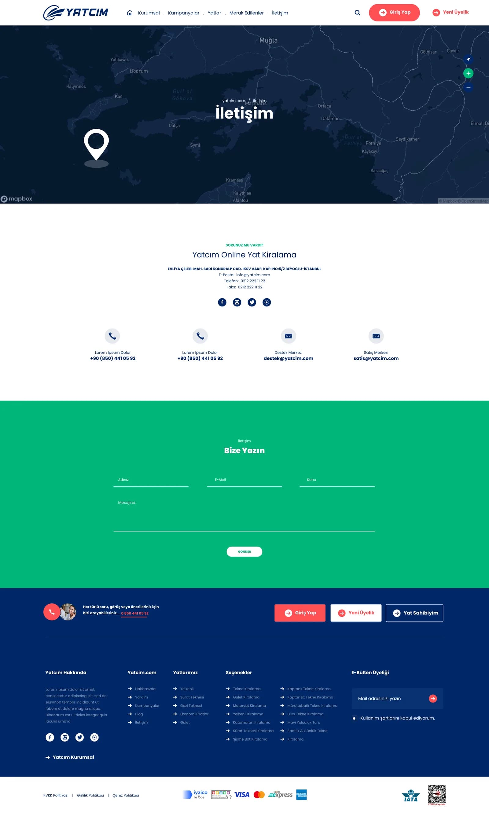 Yatcim — E-Ticaret