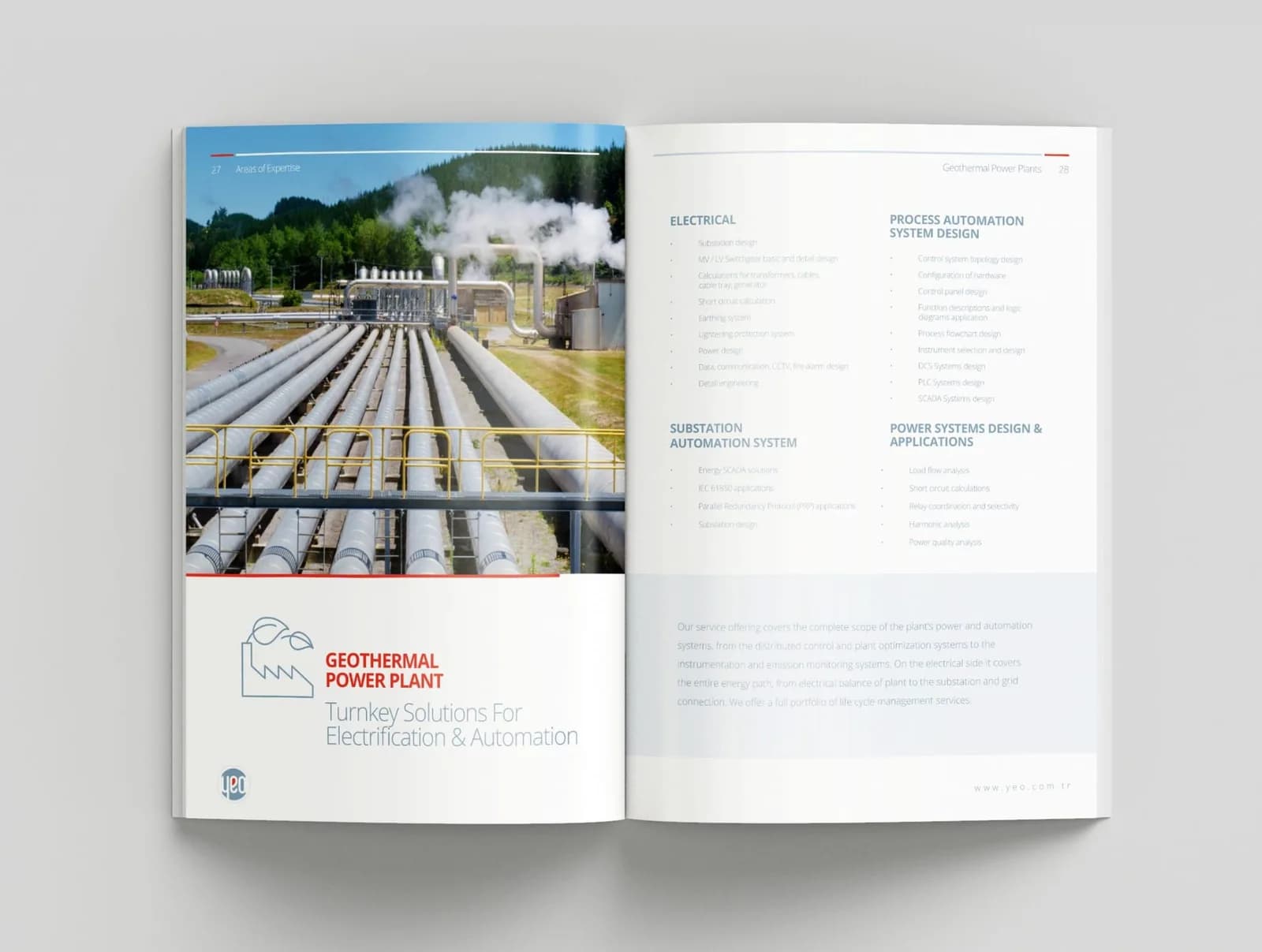 YEO 1 — Katalog & Broşür