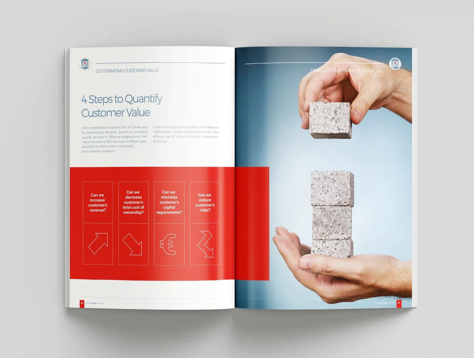 YEO 1 — Katalog & Broşür