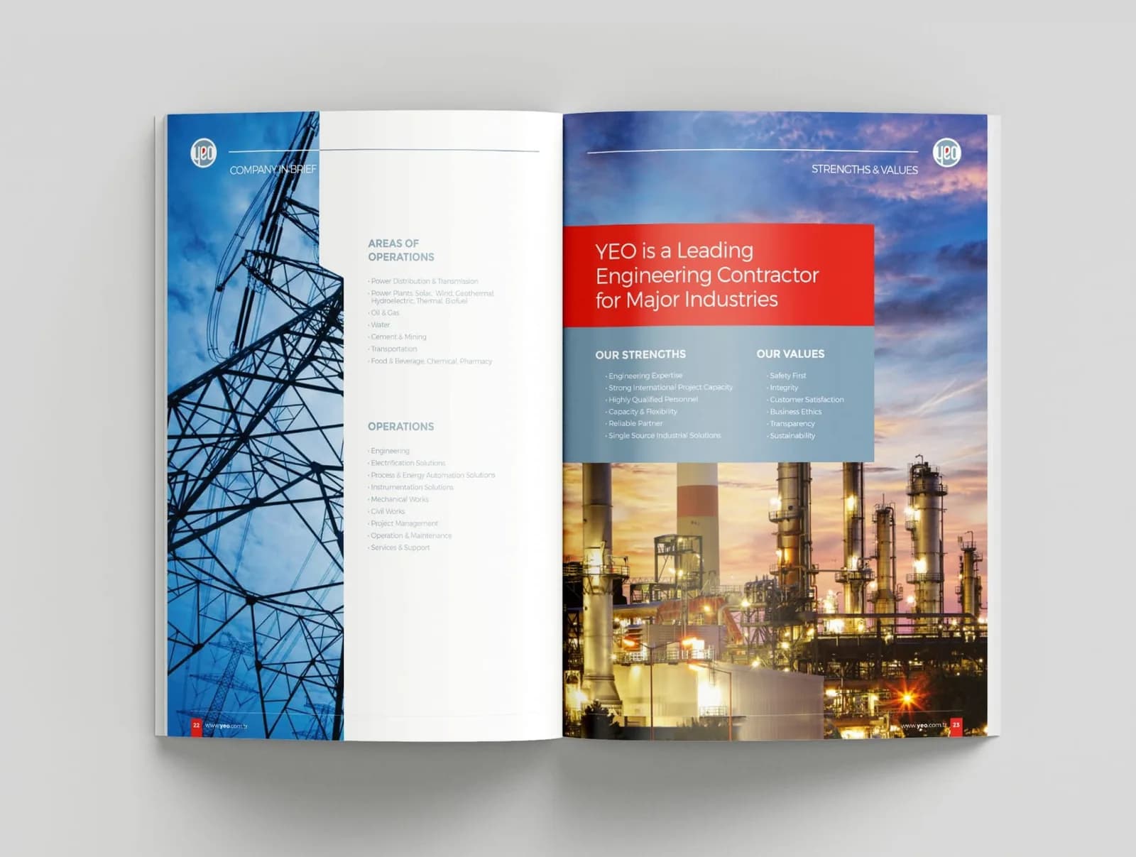 YEO 2 — Katalog & Broşür