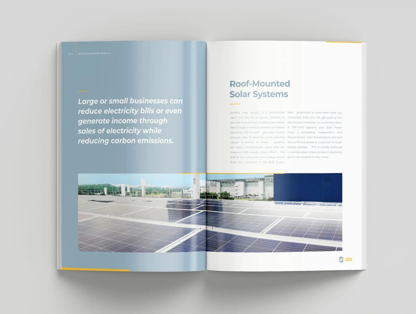YEO Solar — Katalog & Broşür