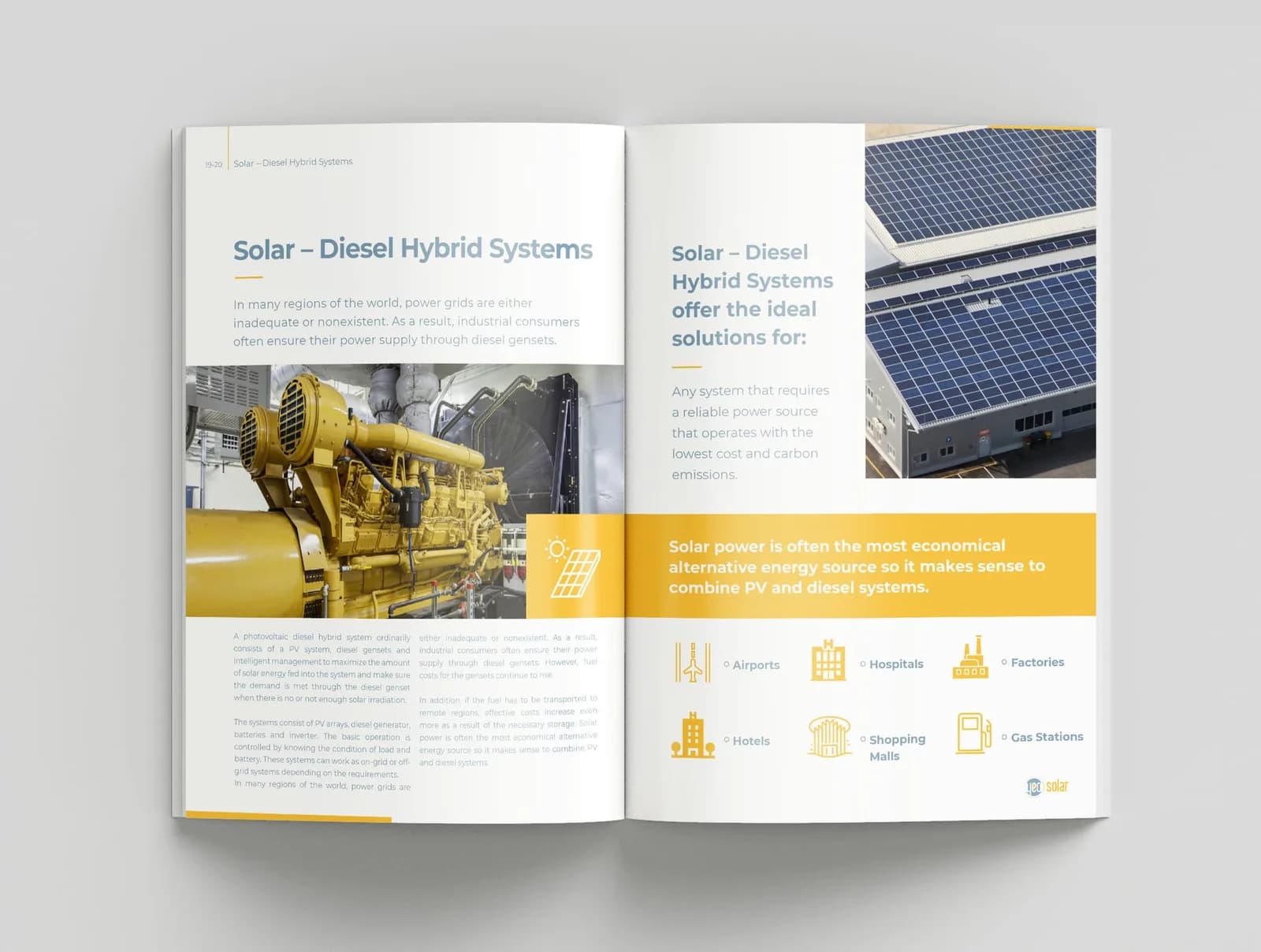 YEO Solar — Katalog & Broşür