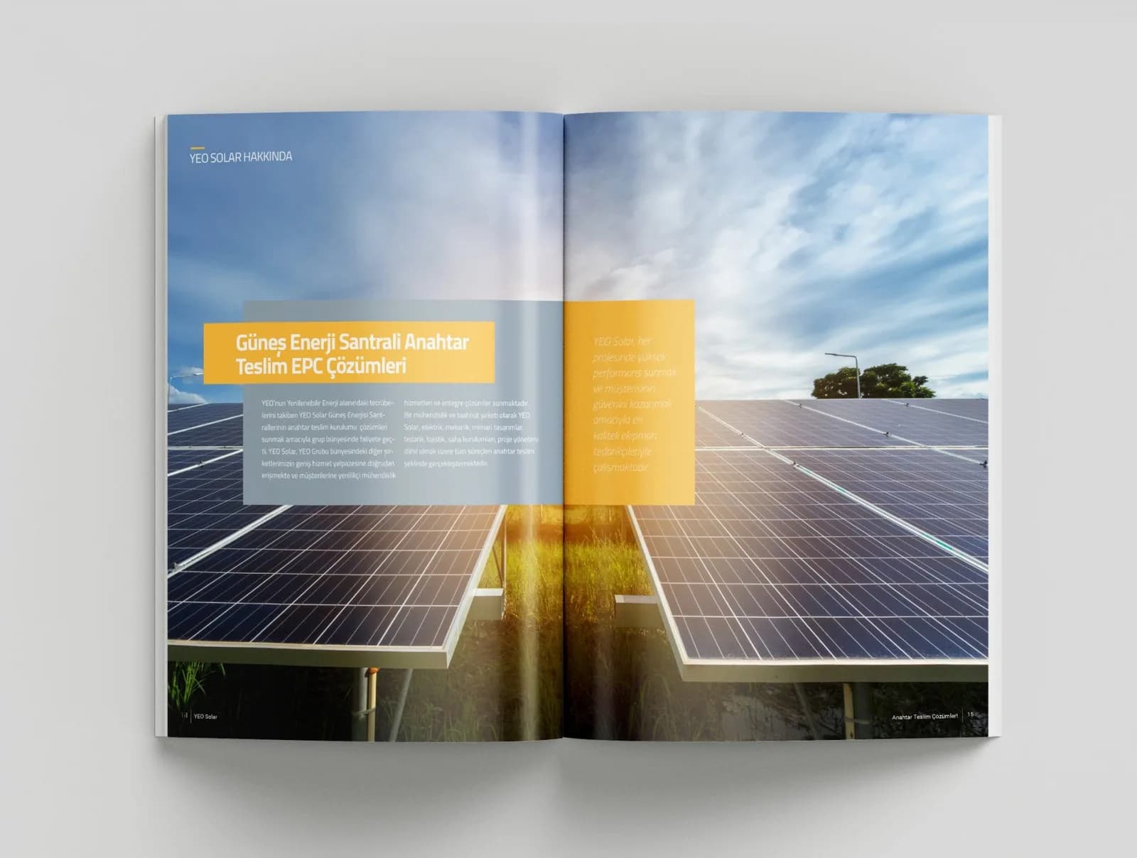 YEO Solar — Katalog & Broşür