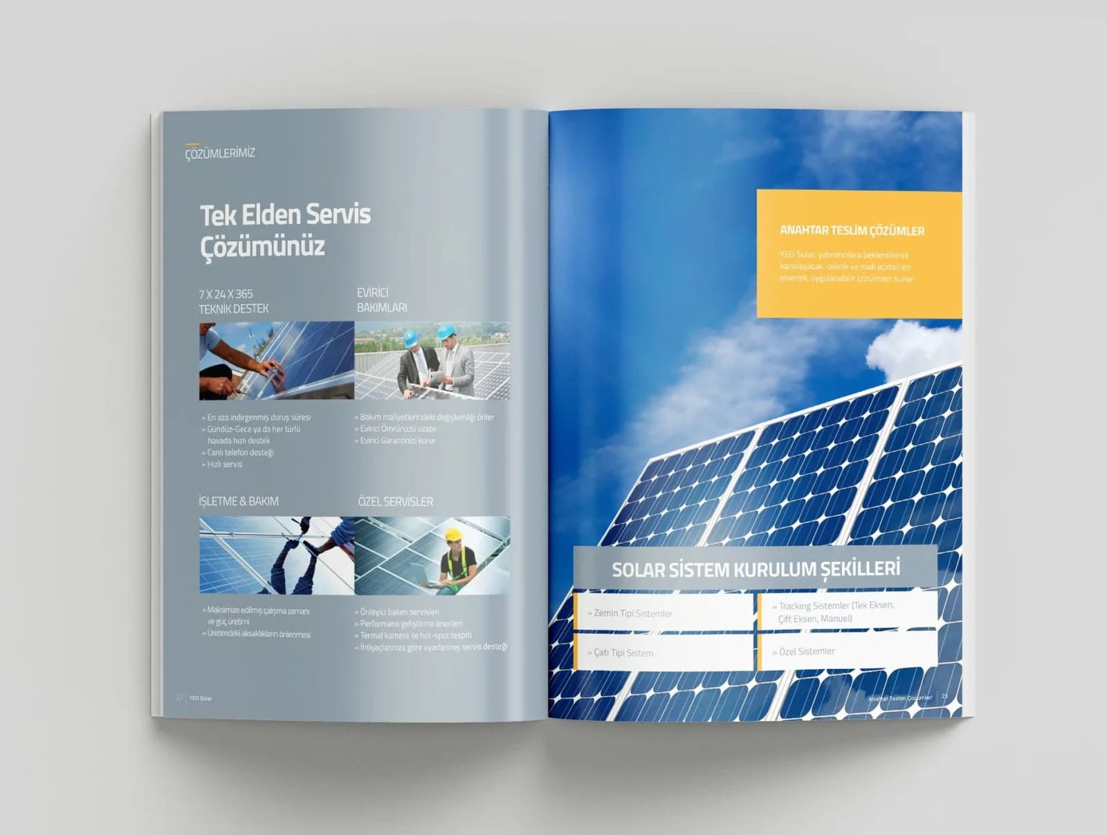 YEO Solar — Katalog & Broşür