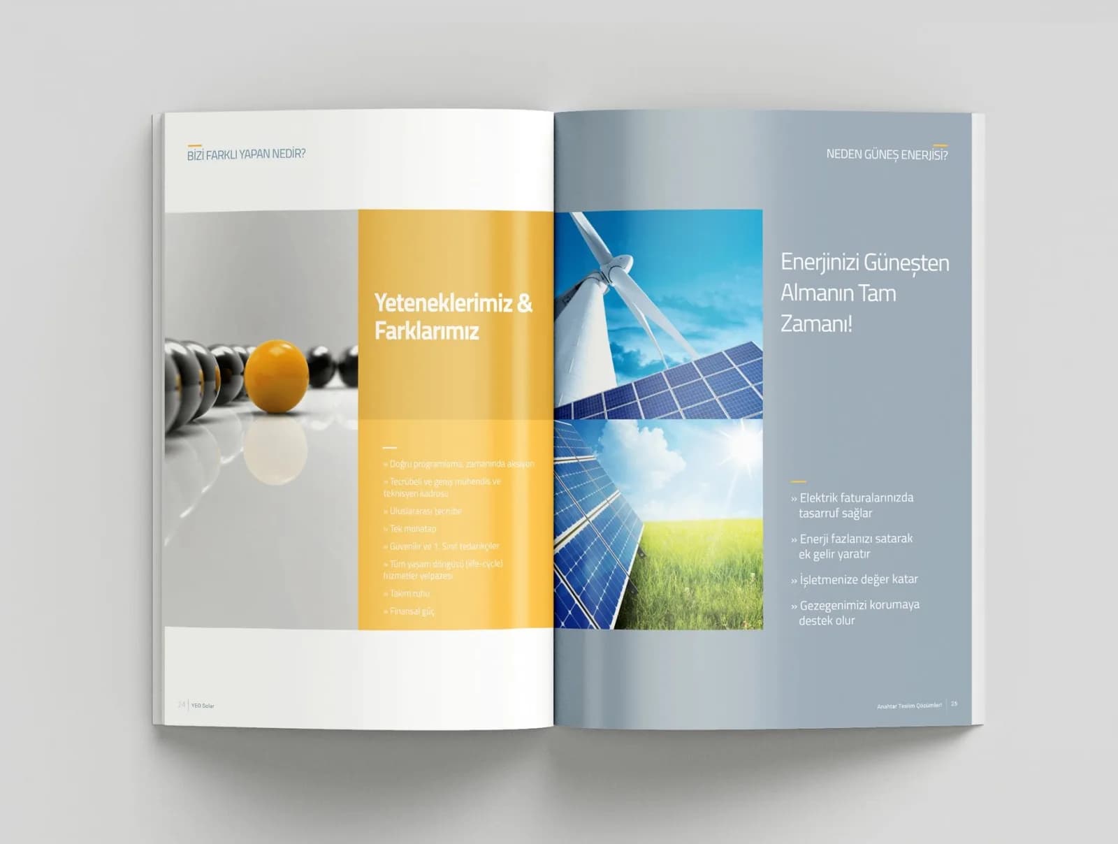 YEO Solar — Katalog & Broşür