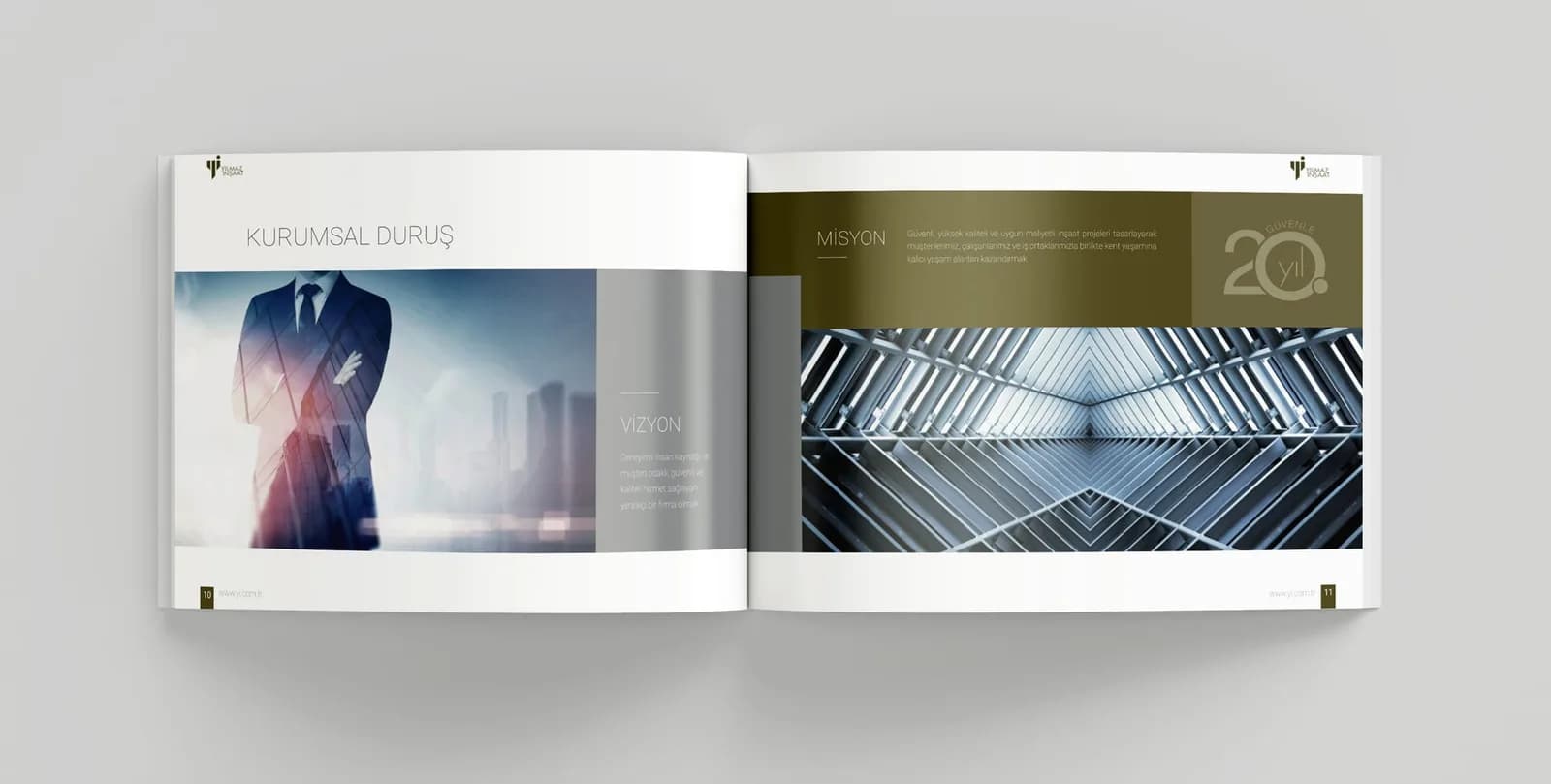 Yılmaz İnşaat — Katalog & Broşür