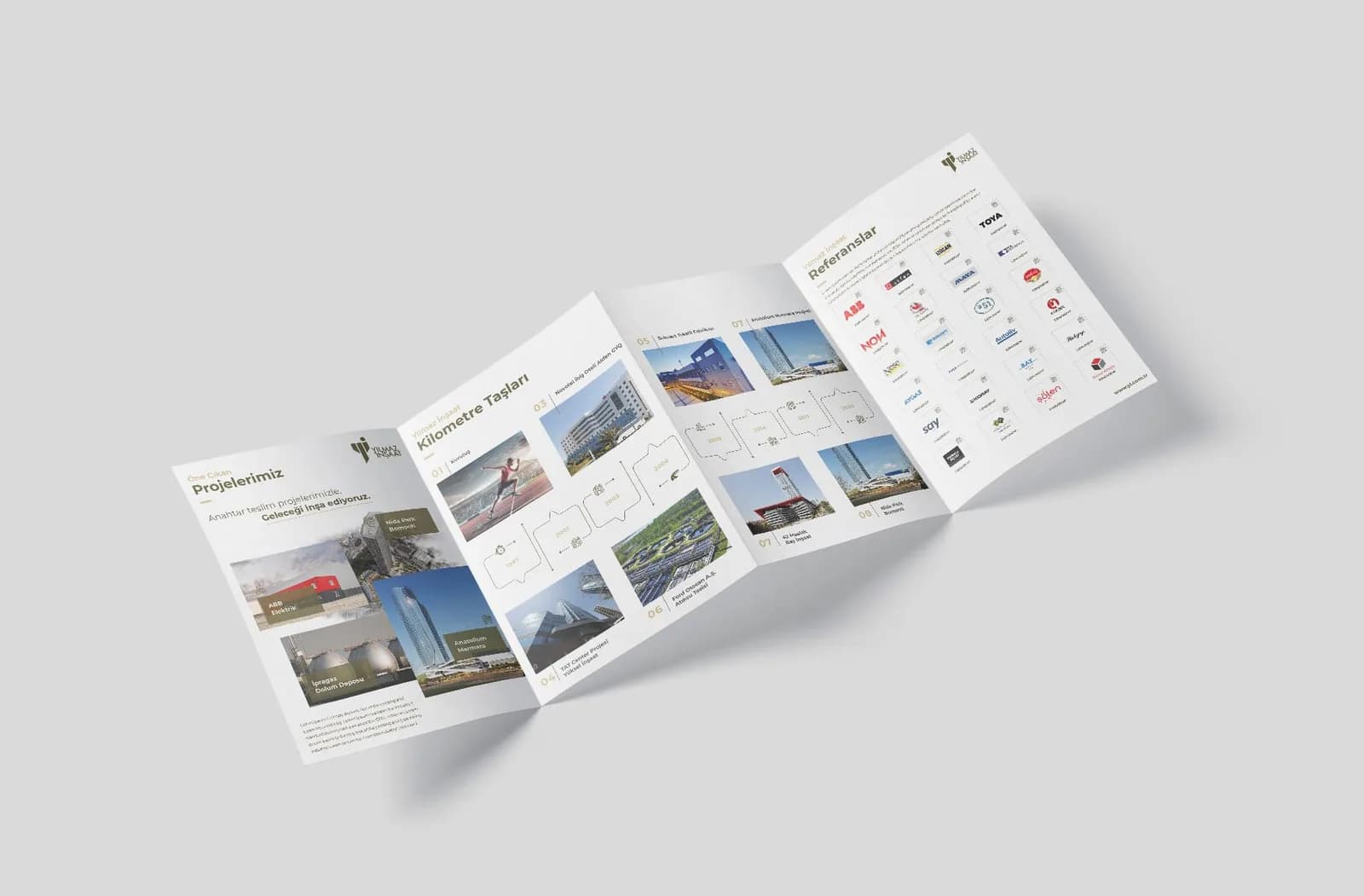 Yılmaz İnşaat Broşür — Katalog & Broşür