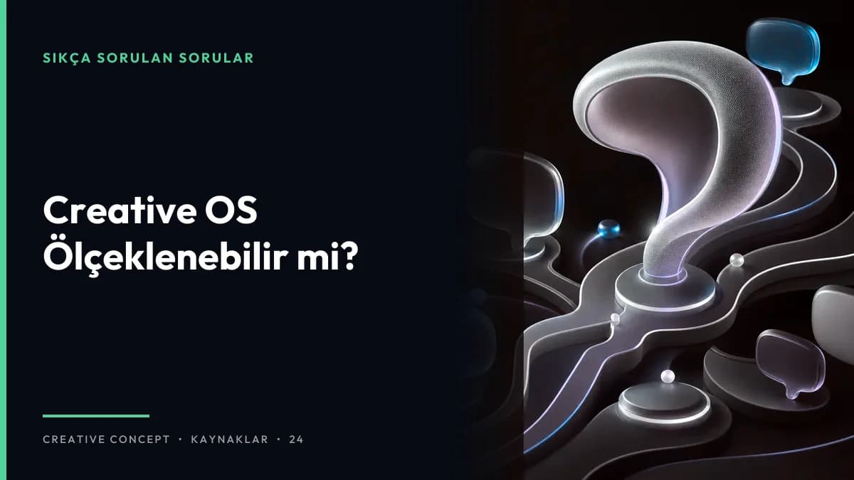 Creative OS Ölçeklenebilir mi?