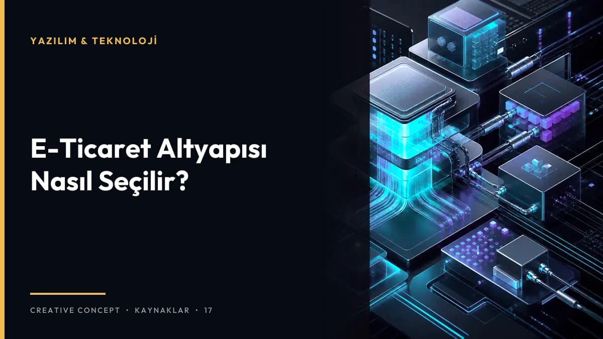 E-Ticaret Altyapısı Nasıl Seçilir?