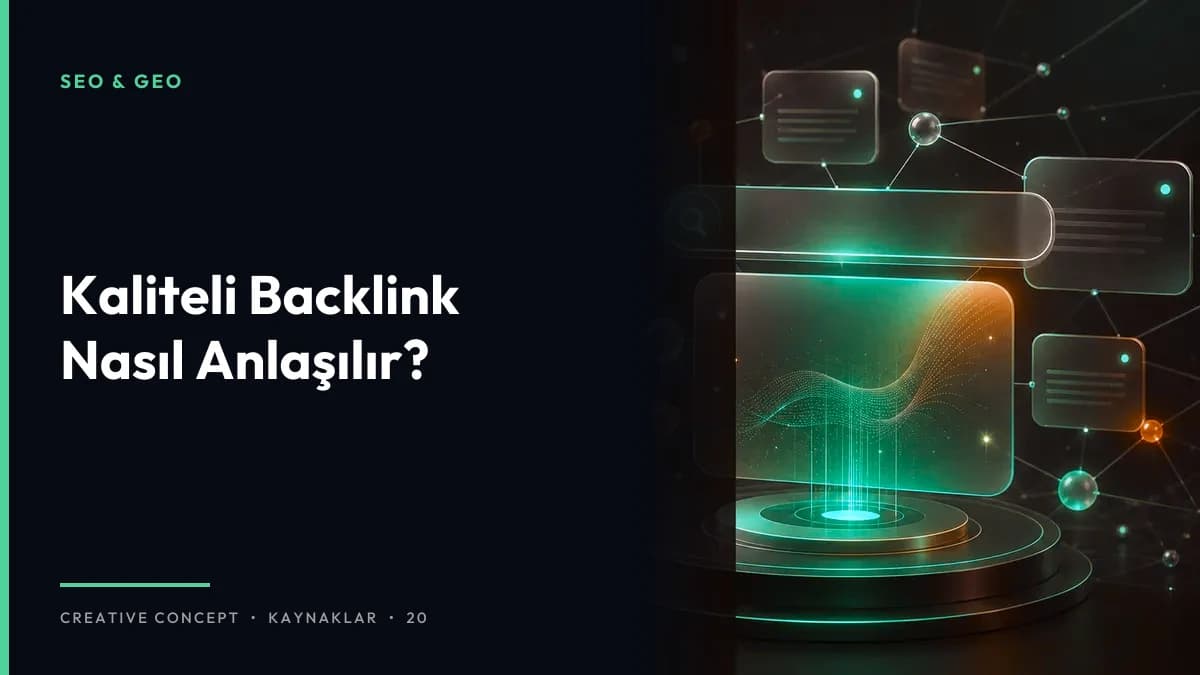 Kaliteli Backlink Nasıl Anlaşılır?