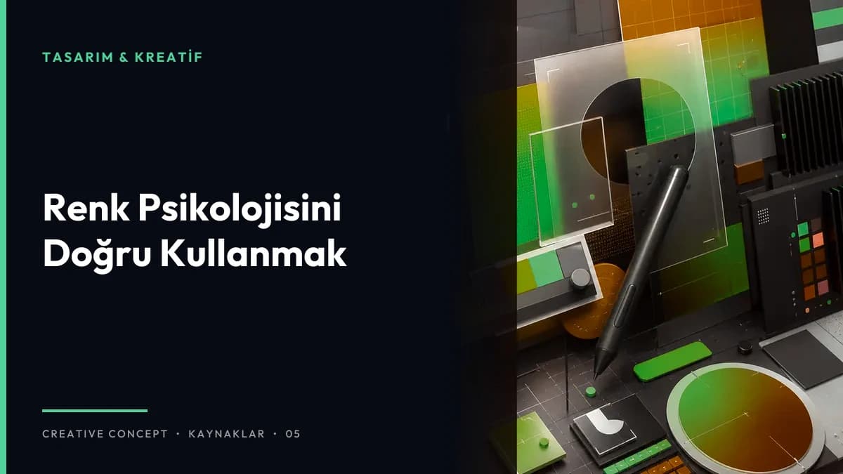 Renk Psikolojisini Doğru Kullanmak