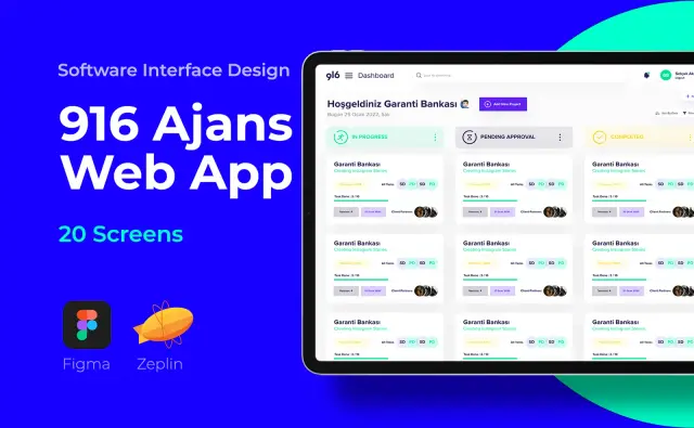 916 Digital — SaaS & Dashboard