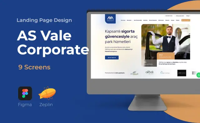 AS Vale Corporate Website — Web Sitesi