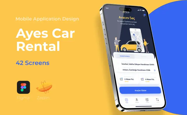 Ayes Rent A Car — Mobil Uygulama