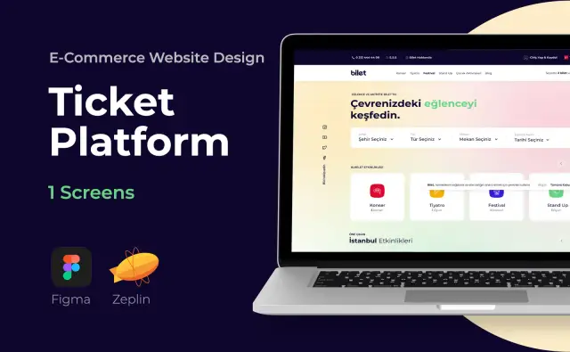 Bilet MarketPlace — E-Ticaret