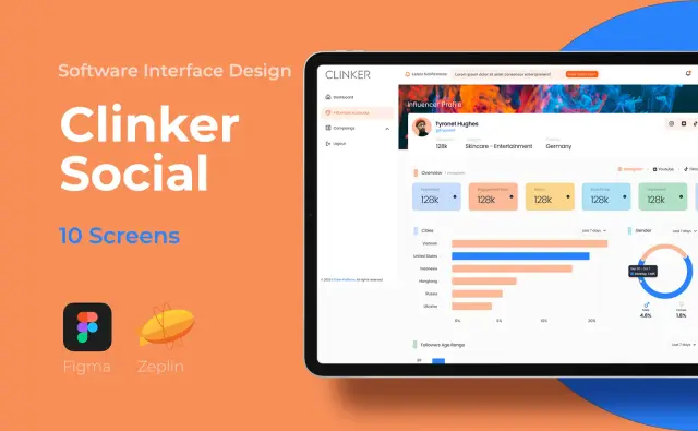 Clinker Social Media — SaaS & Dashboard