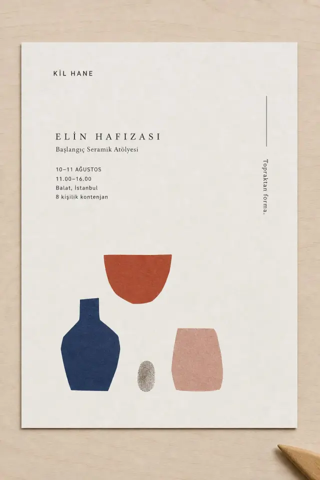  — Afiş & El İlanı