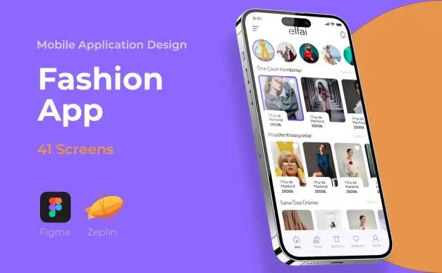Fashion App — Mobil Uygulama