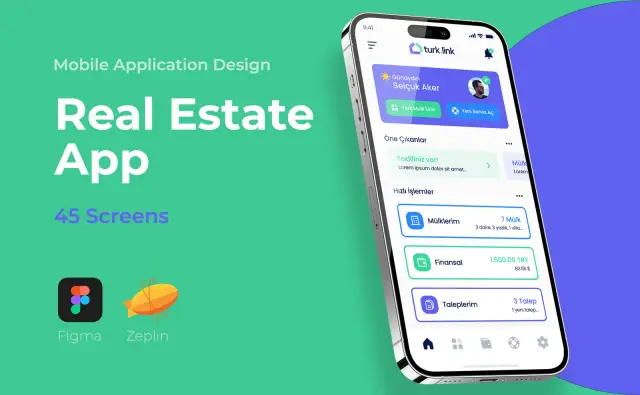 Real Estate App — Mobil Uygulama