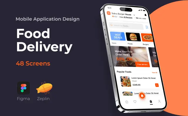 Food Delivery — Mobil Uygulama