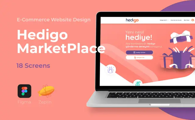 Hedigo Market Place — E-Ticaret