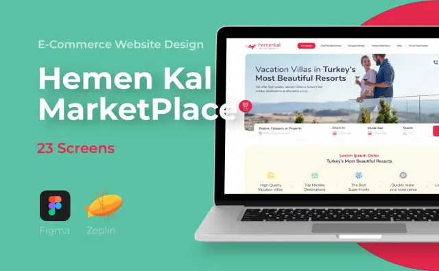 Hemen Kal Market Place — E-Ticaret