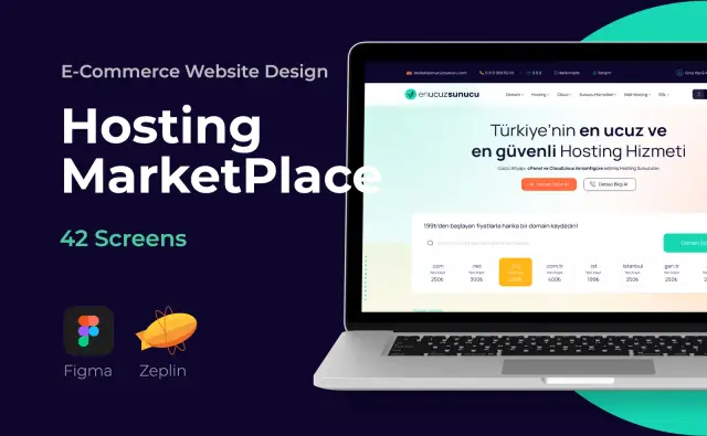 Hosting Market Place — E-Ticaret