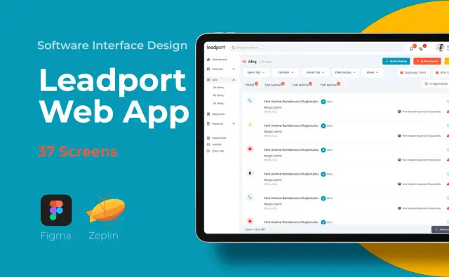 Leadport Customer App — SaaS & Dashboard