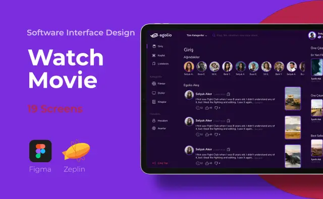 Movie Web App — SaaS & Dashboard