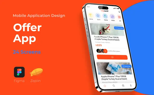 Offer App — Mobil Uygulama