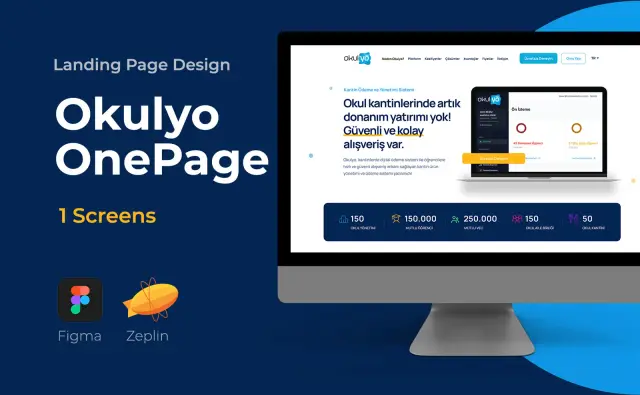 Okulyo Onepage — Web Sitesi