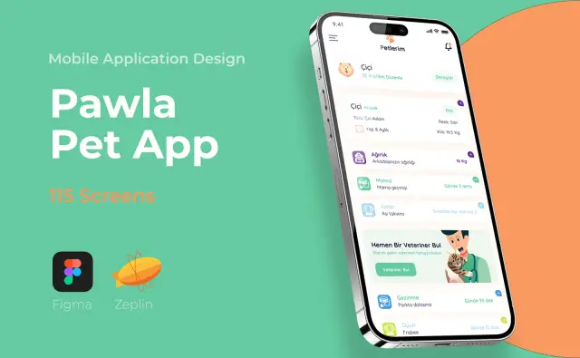 Pawla Pet App — Mobil Uygulama