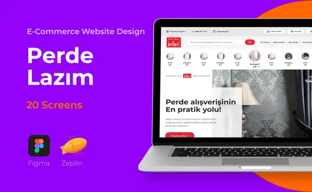 Perde Lazım — E-Ticaret