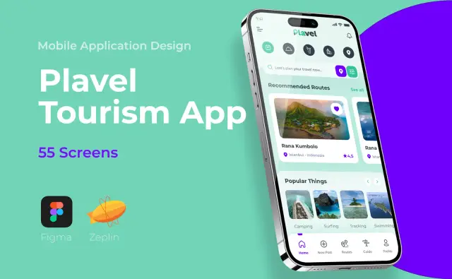 Plavel Tourism App — Mobil Uygulama