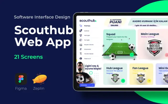 Scouthub Web App — SaaS & Dashboard