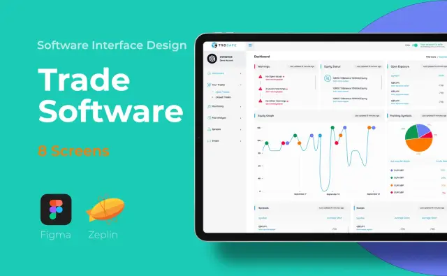 Trading Web App — SaaS & Dashboard
