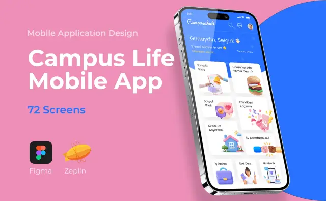 University Life Mobile App — Mobil Uygulama