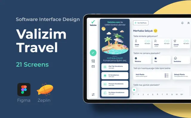 Valizim Travel — SaaS & Dashboard