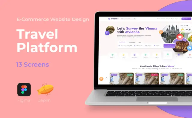 Vienna Travel Portal — E-Ticaret