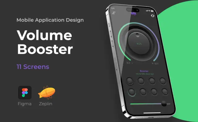Volume Booster — Mobil Uygulama