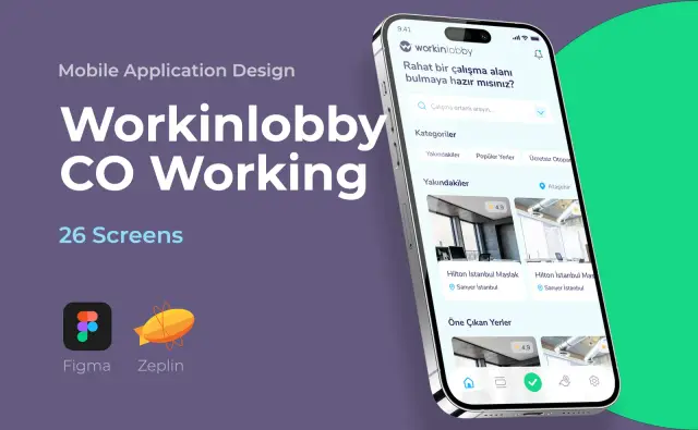 Workin Lobby — Mobil Uygulama
